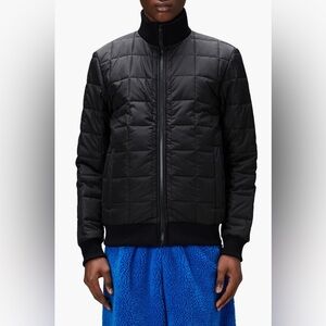 RAINS men’s navy bomber jacket